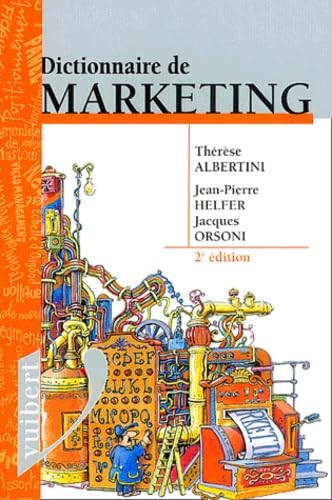 Beispielbild fr Dictionnaire de marketing. 2me dition zum Verkauf von Ammareal