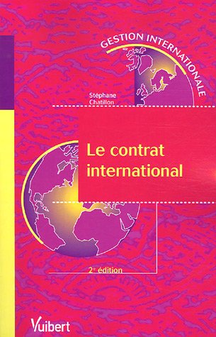 Beispielbild fr Le contrat international zum Verkauf von Ammareal