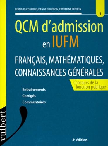 QCM d'admission en IUFM