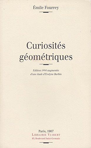 Beispielbild fr Curiosits Gomtriques zum Verkauf von RECYCLIVRE