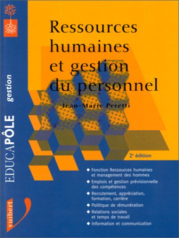 Imagen de archivo de Ressources humaines et gestion du personnel a la venta por medimops