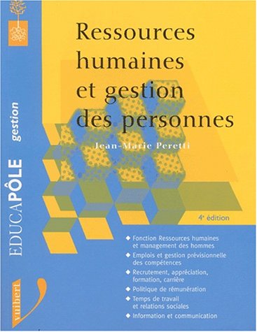 Stock image for Ressources humaines et gestion des personnes for sale by ThriftBooks-Atlanta