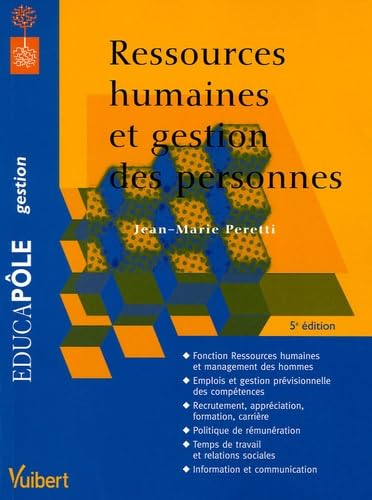 Stock image for Ressources humaines et gestion des personnes for sale by medimops