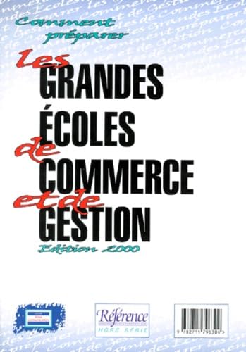 Imagen de archivo de Comment pr parer les grandes  coles de commerce et de gestion,  dition 2000 Pignet, Christophe a la venta por LIVREAUTRESORSAS