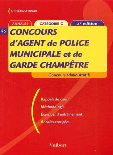 Beispielbild fr Concours d'agent de police et de garde champetre deuxime dition 2002 zum Verkauf von medimops