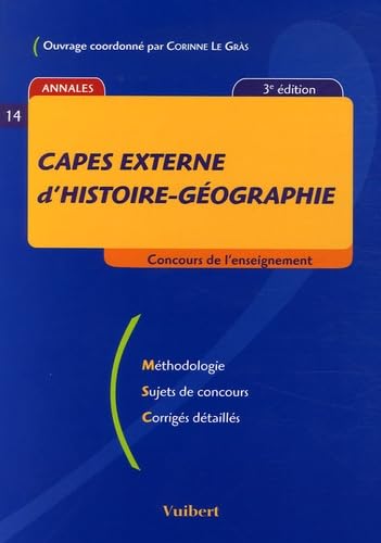 Beispielbild fr CAPES externe d'histoire-gographie zum Verkauf von Ammareal