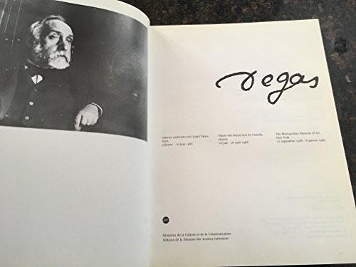 Imagen de archivo de Degas / Paris Ottawa New York 1988 1989 a la venta por Louis Tinner Bookshop