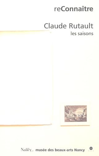 Beispielbild fr Claude Rutault : les saisons. zum Verkauf von Librairie Vignes Online