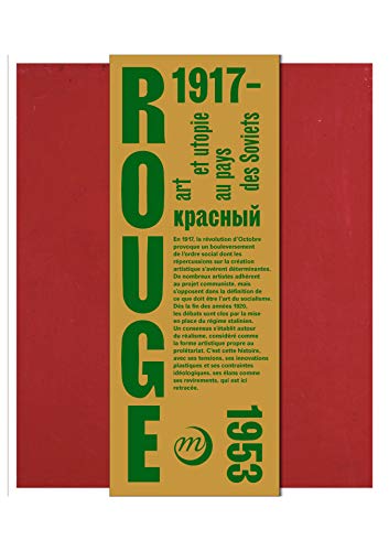 Stock image for Rouge : L'art au pays des Soviets. for sale by Thomas Heneage Art Books