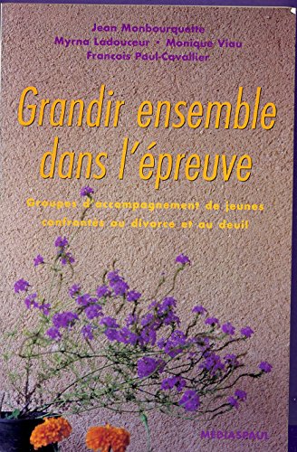 Beispielbild fr Grandir ensemble dans l'preuve : Groupes d'accompagnement de jeunes confronts au divorce et au deuil zum Verkauf von Ammareal