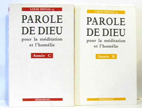 Beispielbild fr PAROLE DE DIEU pour la mditation et l'homlie 3 zum Verkauf von Ammareal