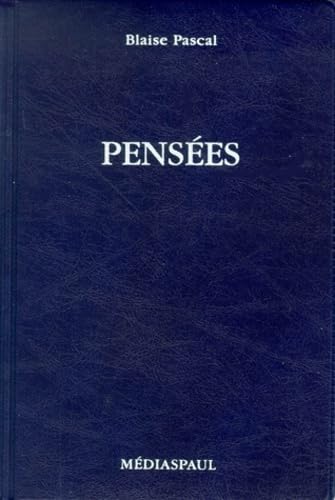 PENSEES (PASCAL) (9782712207717) by PASCAL, B