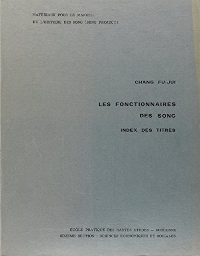 Stock image for Les titres des fonctionnaires des Song for sale by Gallix