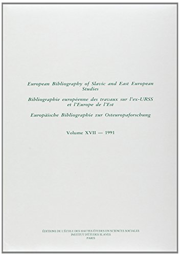Stock image for Bibliographie europenne des travaux sur l`ex-URSS et l Euro for sale by Buchpark