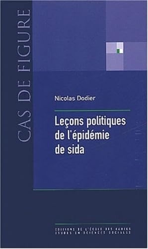 9782713218149: Leons politiques de l'pidmie de sida