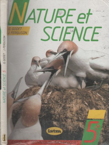 Stock image for NATURE ET SCIENCE, CLASSE DE 5e for sale by Le-Livre