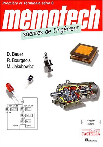 9782713524912: Sciences de l'ingnieur 1e et Tle S