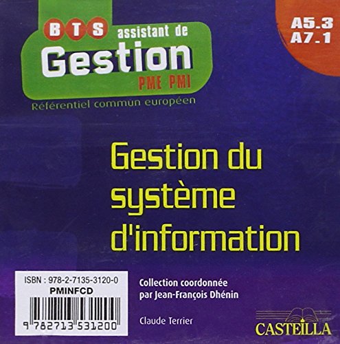 a5 3 a7 1 gestion du systeme d'information cd rom