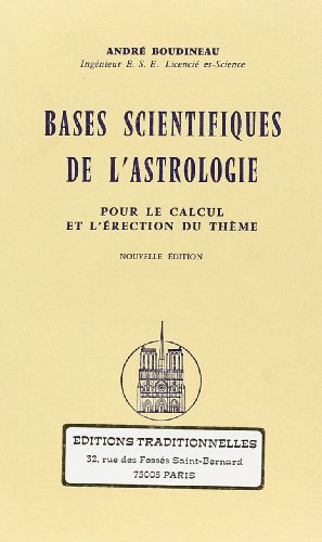 Stock image for Bases scientifiques de l'astrologie for sale by Librairie La Canopee. Inc.