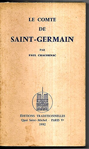 Beispielbild fr Le Comte de Saint Germain zum Verkauf von medimops