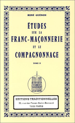 9782713800672: Etudes sur la Franc-MaConnerie et le compagnonnage - Tome II