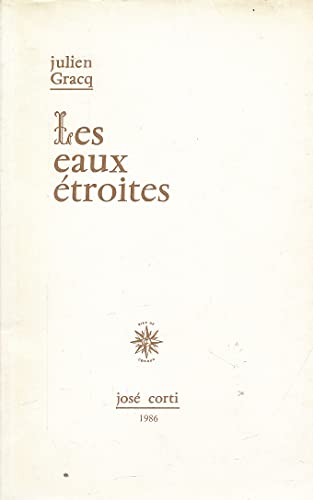 Stock image for Les Eaux troites for sale by pompon