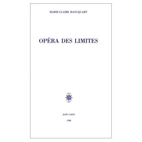 9782714302410: Opra des limites