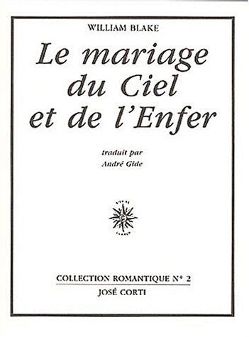 Beispielbild fr Le mariage du ciel et de l'enfer [non massicot] zum Verkauf von medimops