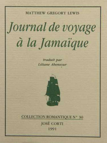 Beispielbild fr Journal de voyage  la Jamaque zum Verkauf von Ammareal