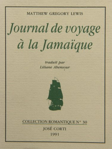Stock image for Journal de voyage  la Jamaque for sale by Ammareal
