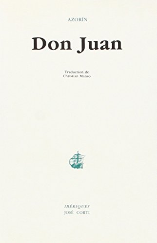 Imagen de archivo de Don Juan a la venta por medimops