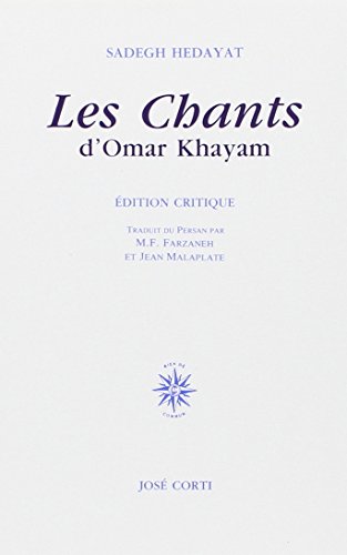 9782714304896: LES CHANTS D OMAR KHAYAM