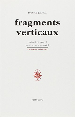 Beispielbild fr Fragments verticaux zum Verkauf von Midori Art Books