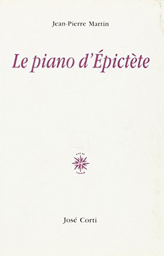 Stock image for Le piano d'Epictte for sale by medimops