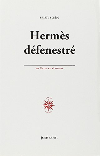 9782714306098: HERMES DEFENESTRE