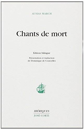 Stock image for Chants de mort, ditin bilingue for sale by medimops