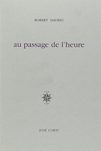 Au passage de l'heure (9782714307552) by Davreu, Robert