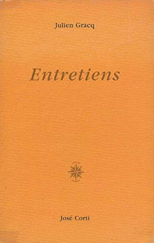 Stock image for Entretiens for sale by WorldofBooks