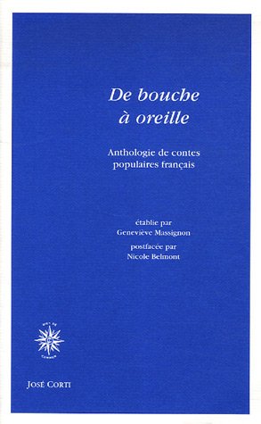 9782714309280: De bouche  oreille: Anthologie de contes populaires franais