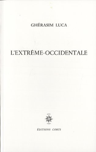 Imagen de archivo de L'extrme-occidentale a la venta por Gallix