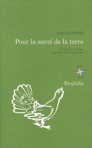 Beispielbild fr Pour la sant de la terre zum Verkauf von Gallix