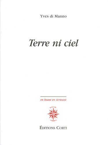 Stock image for terre ni ciel for sale by Chapitre.com : livres et presse ancienne
