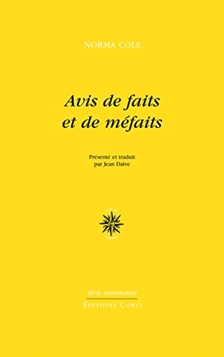 Stock image for Avis de faits et de m faits for sale by WorldofBooks