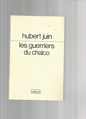 9782714410634: Les Guerriers du Chalco