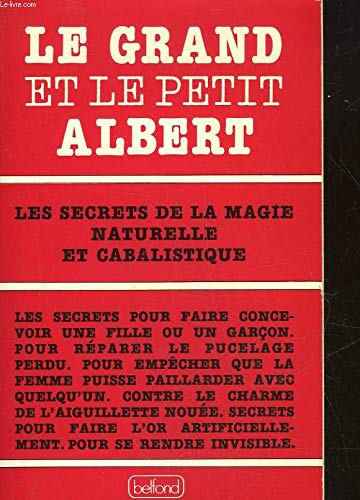 9782714411297: Le Grand Et Le Petit Albert (Initiation et Connaissance)