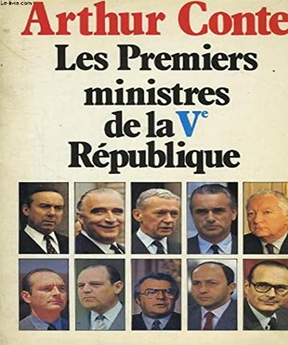 Stock image for Les premiers ministres de la Ve Rpublique for sale by Librairie Th  la page