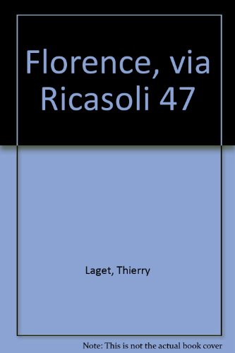 Beispielbild fr Florence via Ricasoli 47 zum Verkauf von LibrairieLaLettre2