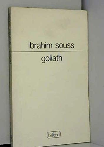 Stock image for GOLIATH for sale by LiLi - La Libert des Livres