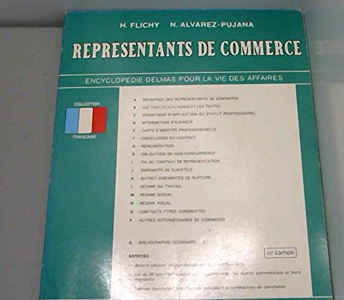 Beispielbild fr Reprsentants de commerce zum Verkauf von Ammareal