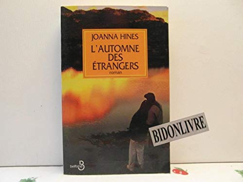 Imagen de archivo de L'automne des trangers a la venta por books-livres11.com